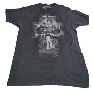 Eric Church The Outsiders World Tour Short‎ Sleeve T-Shirt Large